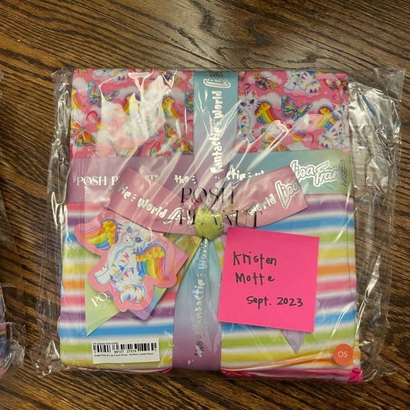 Posh Peanut Lisa Frank Angel Kitty Ruffled Luxette Patoo - Picture 3 of 3